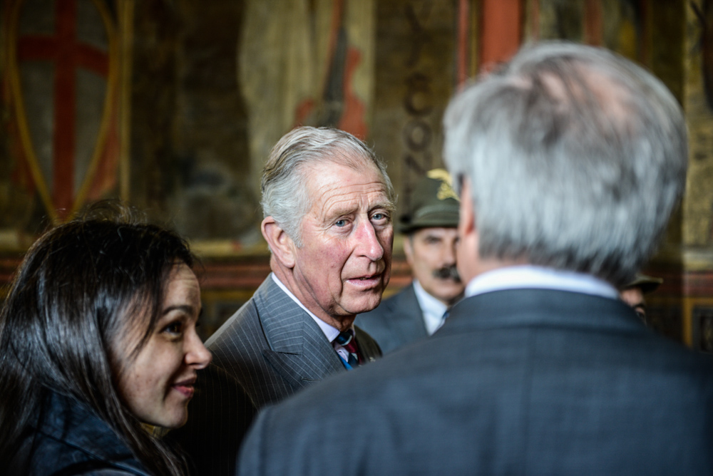 Visita del Reale d'Inghilterra,il principe Carlo
