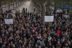 Campo Marzio, Vicenza, Italia2015. Lega Nord. Salvini e Zaia ospiti alla festa della legalità in campo marzio a Vicenza.